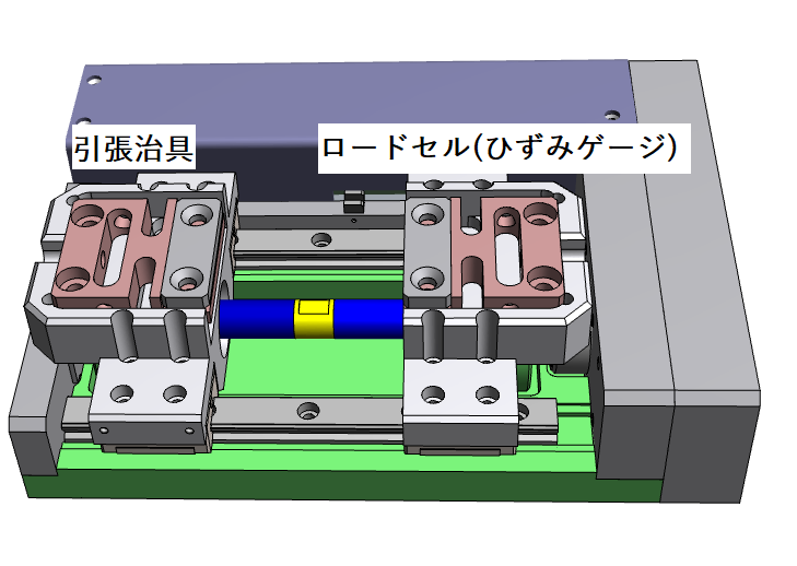 引張ステージ CAD